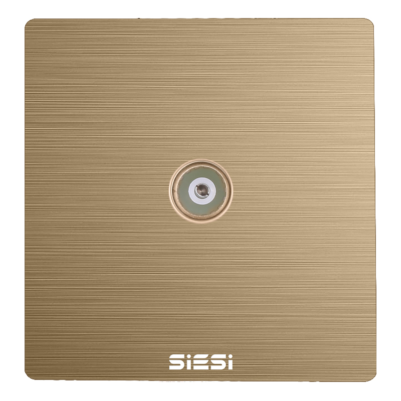 一位电视插座/带分支-V6富贵金-亚洲必赢照明官网