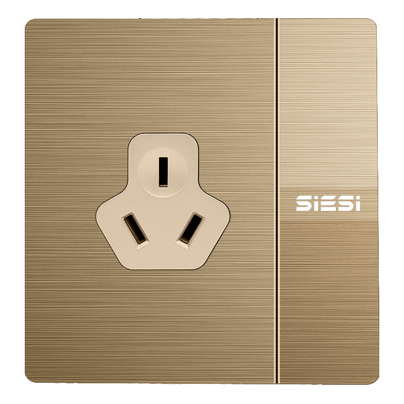 16A三极插座带（单/双）控开关-V6富贵金-亚洲必赢照明官网