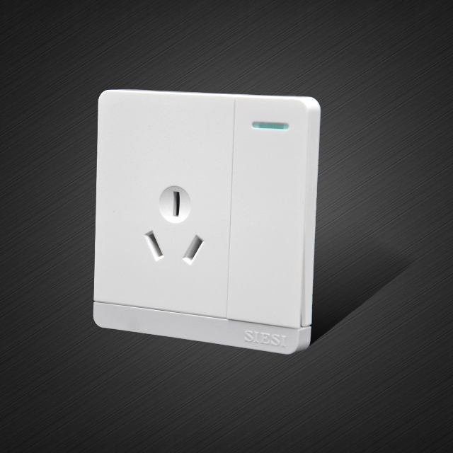 16A三极插座带单控开关-S1系列-亚洲必赢照明官网