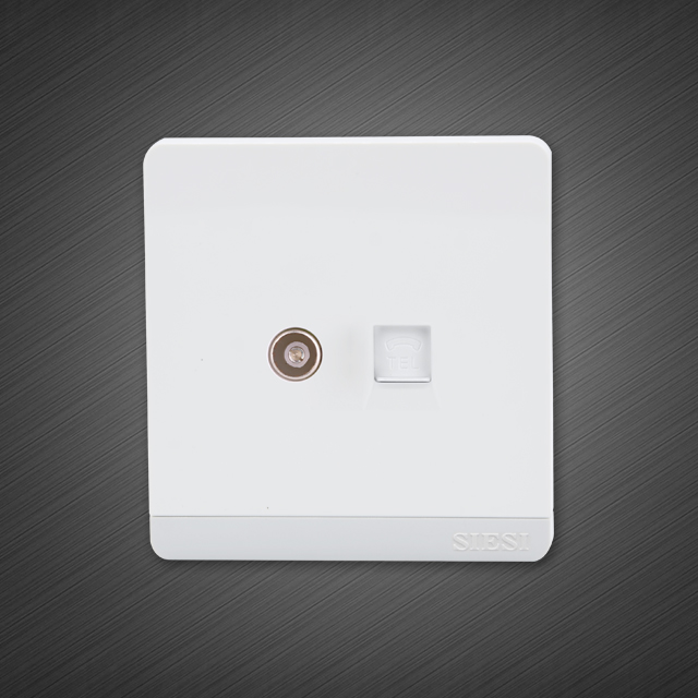 一位电视、电话插座-S1系列-亚洲必赢照明官网